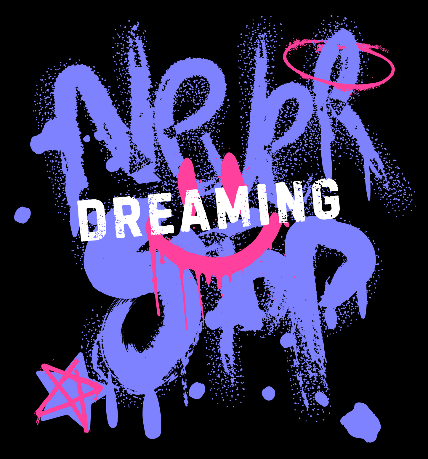 Never Stop Dreaming Oversized Hoodie
