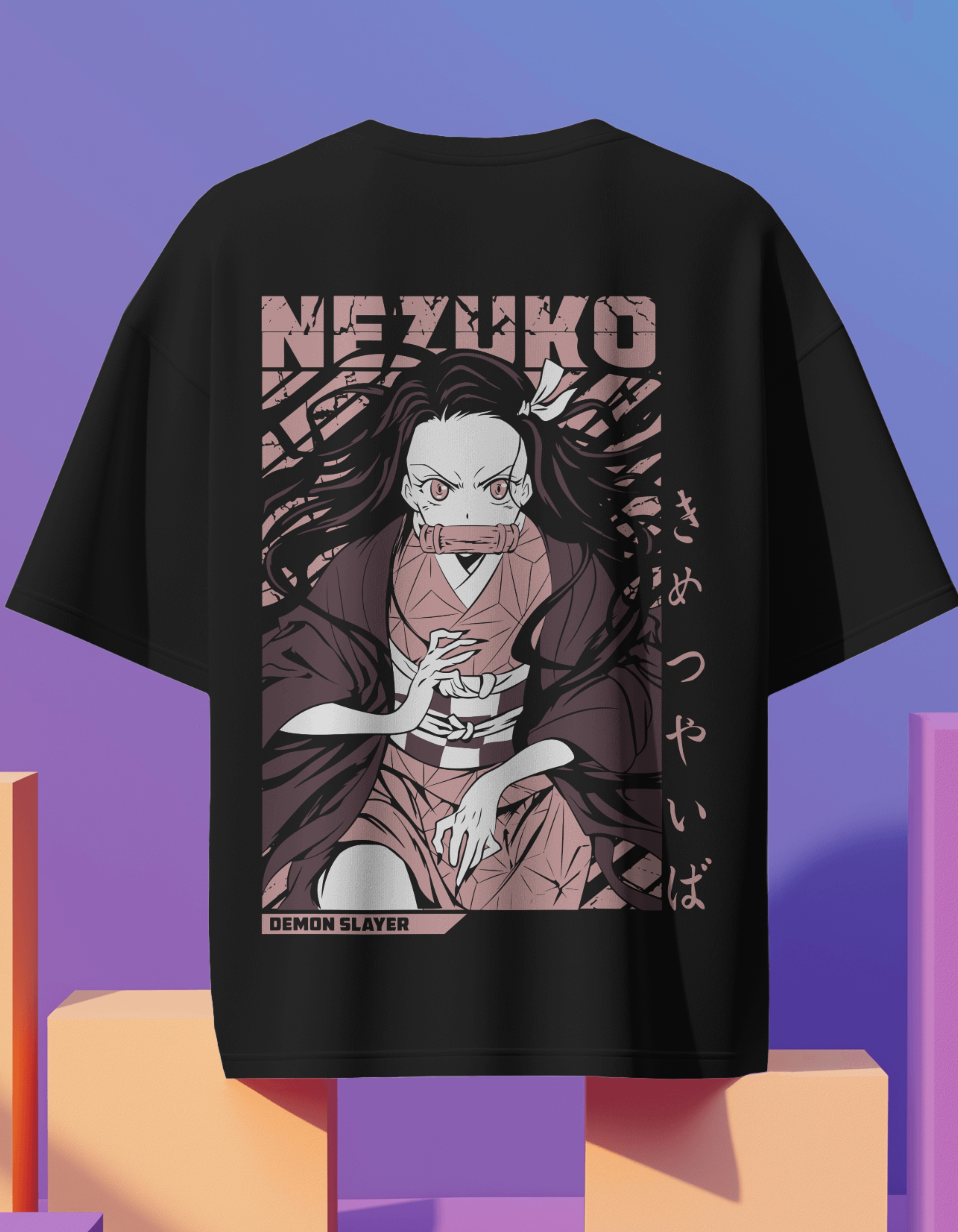 Anime Back Printed Oversized Tees Vol 16
