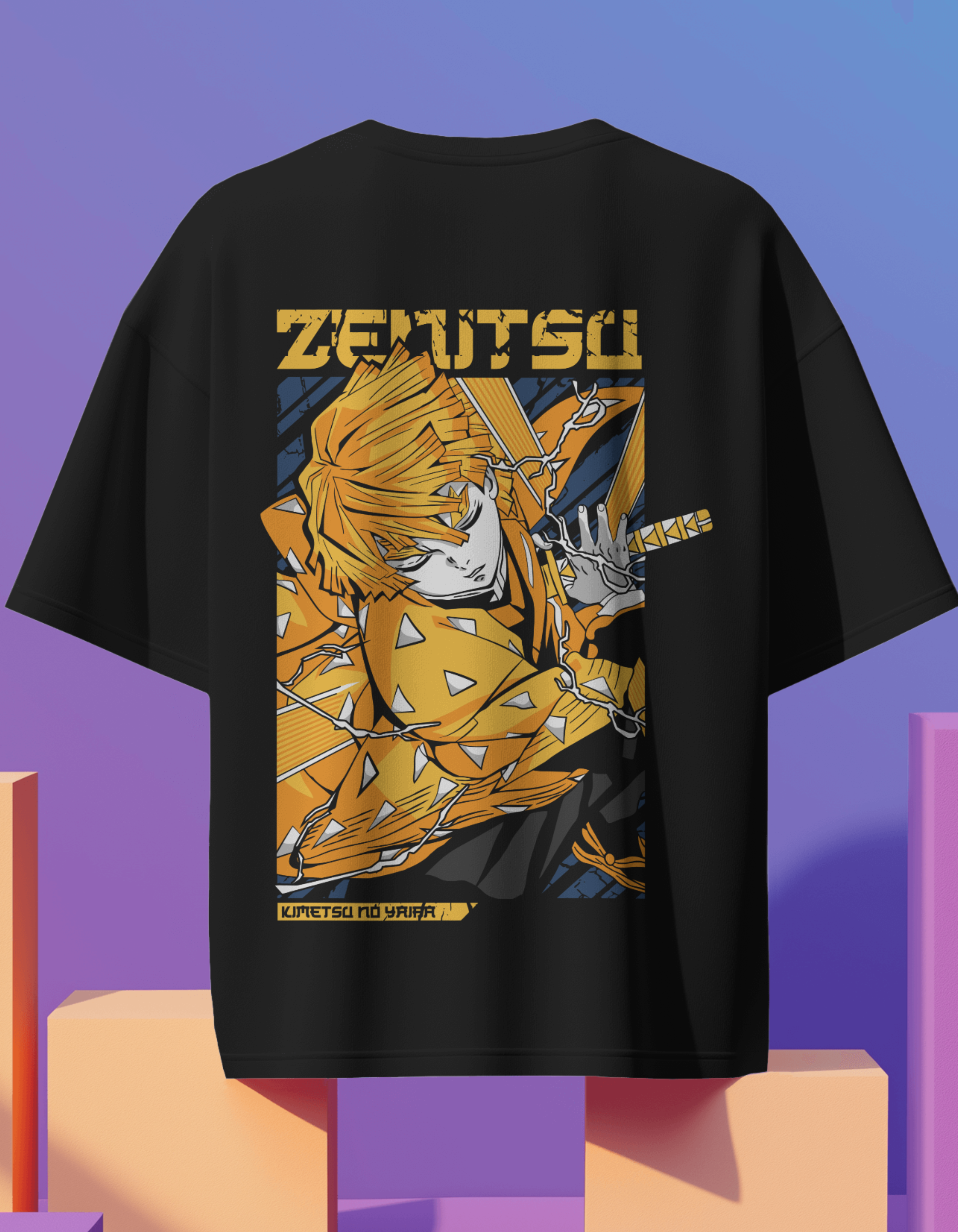 Anime Back Printed Oversized Tees Vol 24