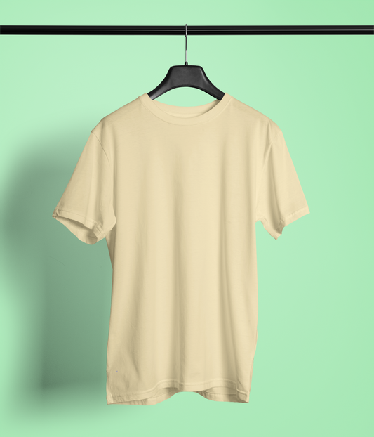 Beige Classic T-Shirt For Her