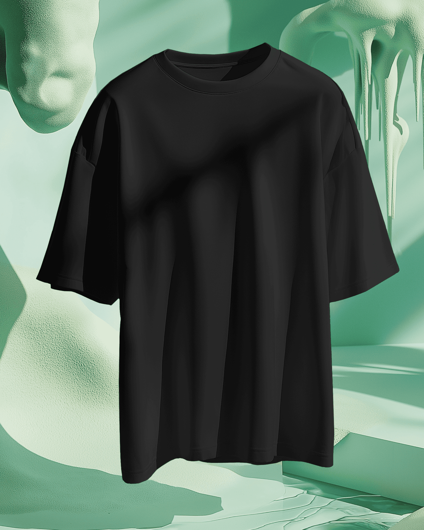 Black Premium Oversized T-Shirt