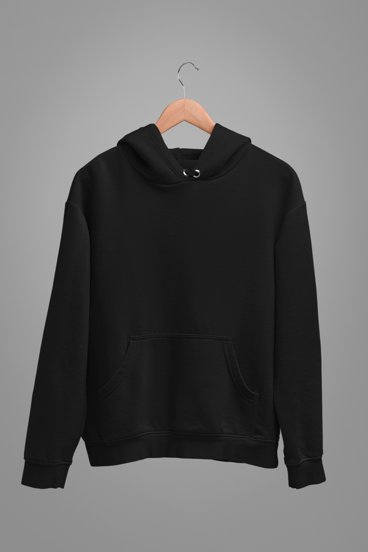 Men Black Hoodie