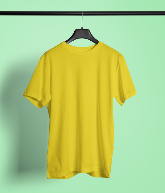 Golden Yellow Classic T-Shirt For Her