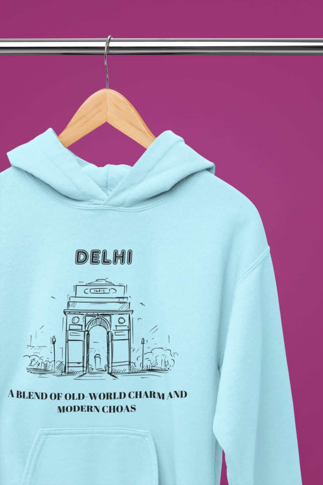 DELHI Printed Sweatshirt