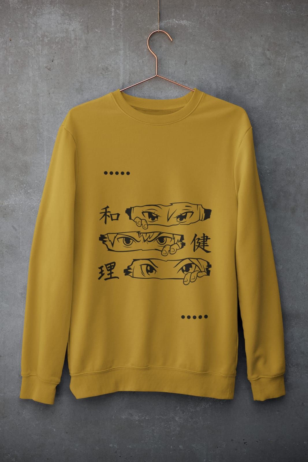 Anime Print Sweatshirt