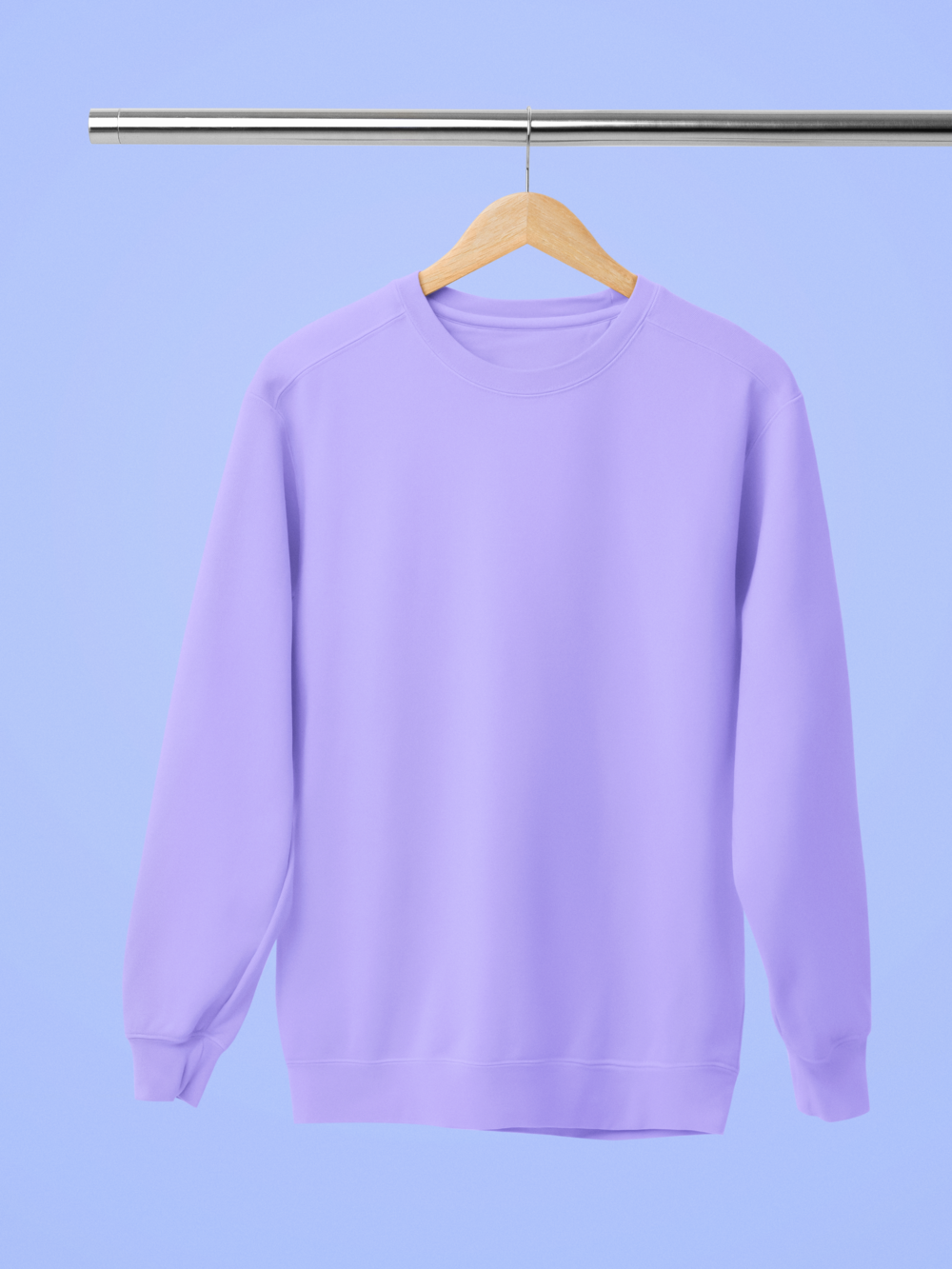 Men Lavender Sweatshirt