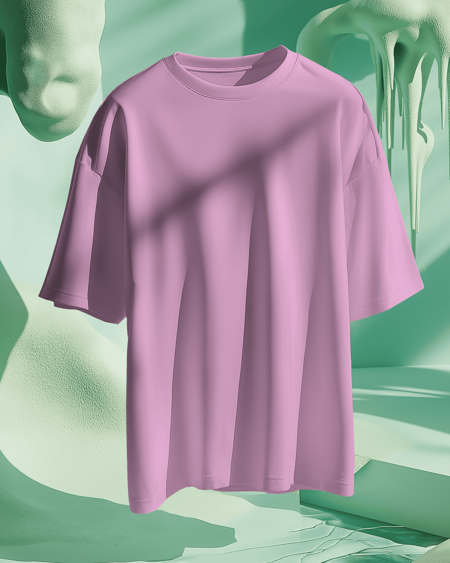 Light Baby Pink Oversized T-Shirt