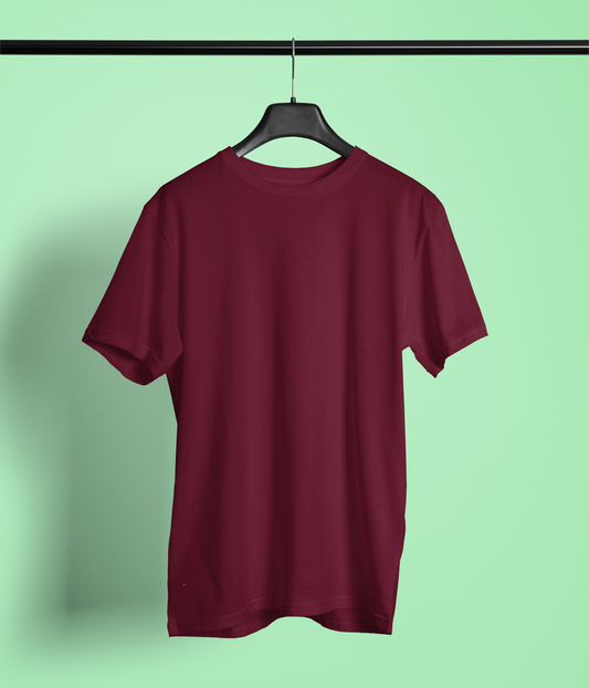 Maroon Classic T-Shirt For Her