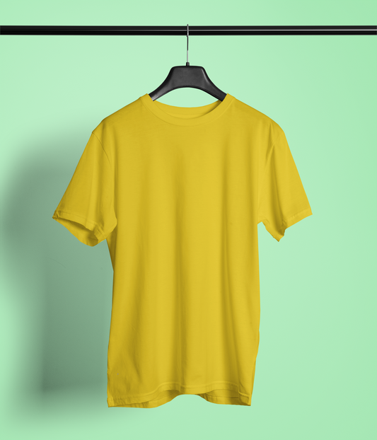 Mustard Yellow Classic T-Shirt For Her