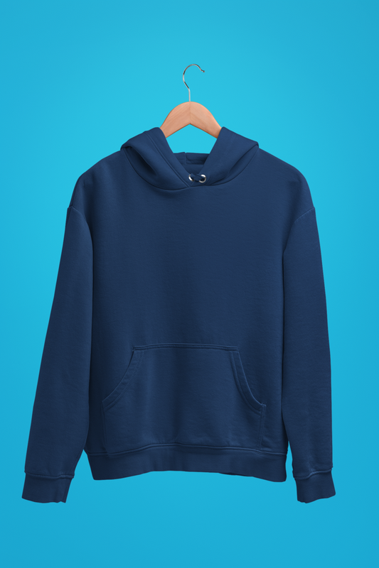 Navy Blue Hoodie For Her