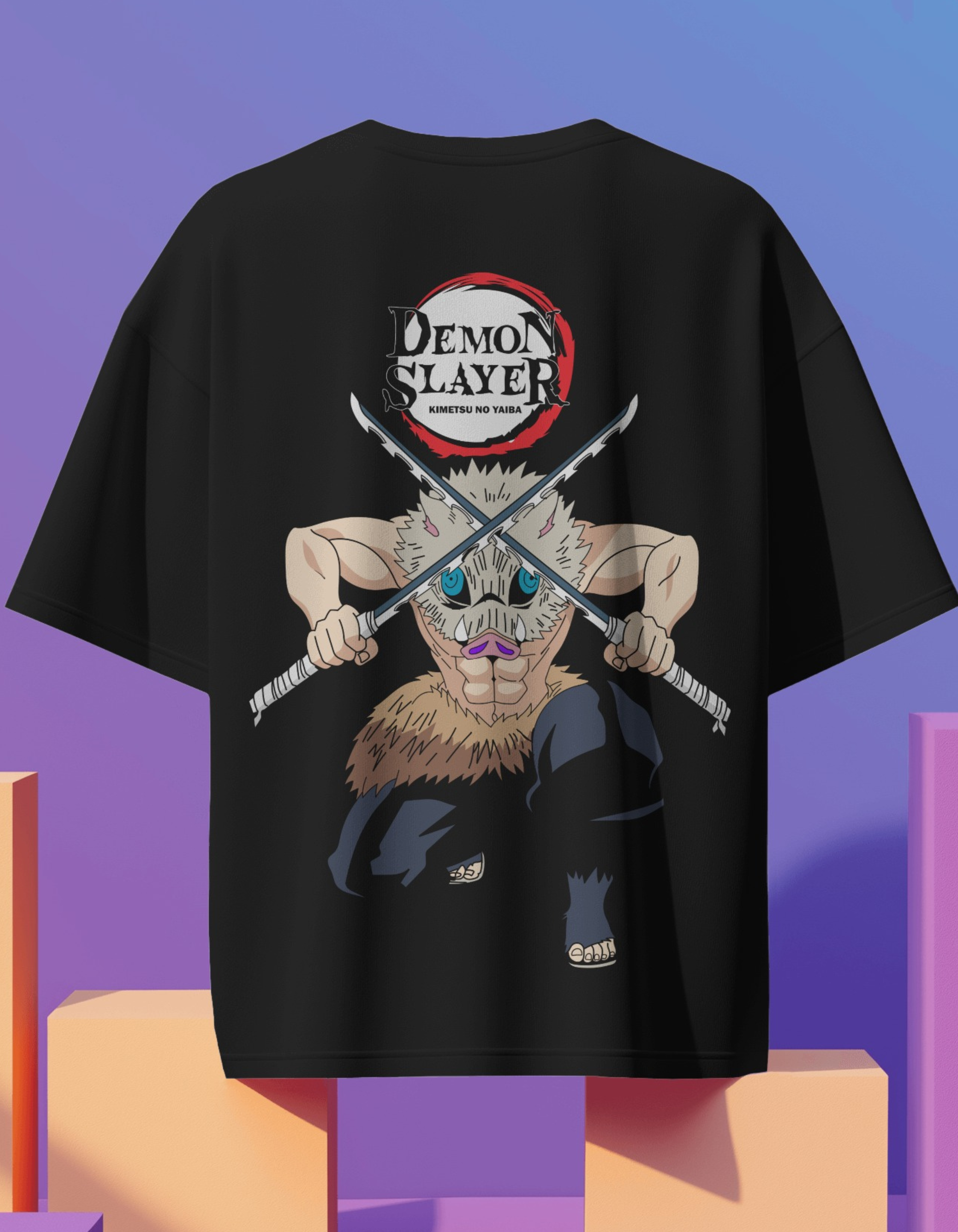 Anime Back Printed Oversized Tees Vol 1