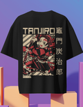 Anime Back Printed Oversized Tees Vol 13