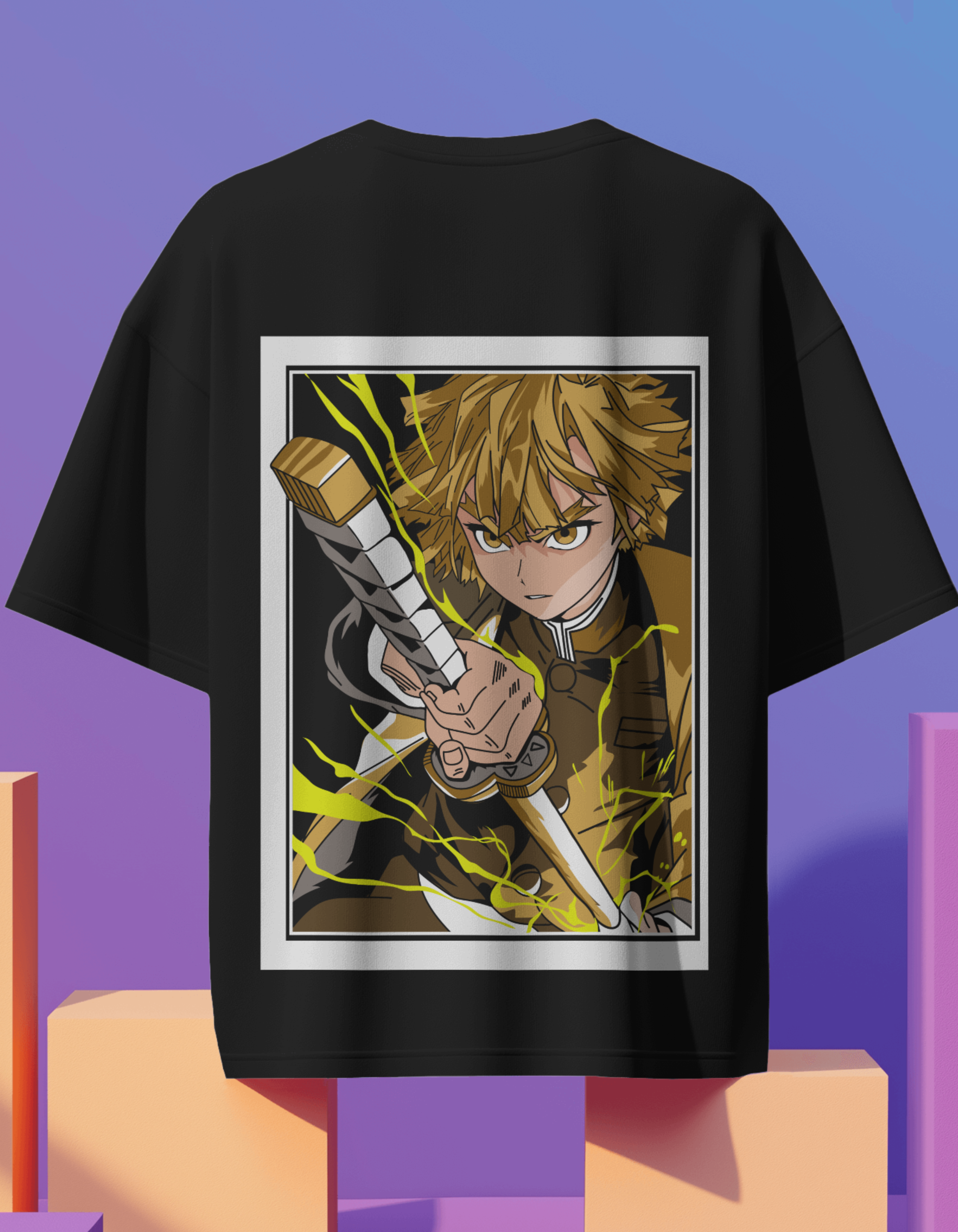 Anime Back Printed Oversized Tees Vol 21