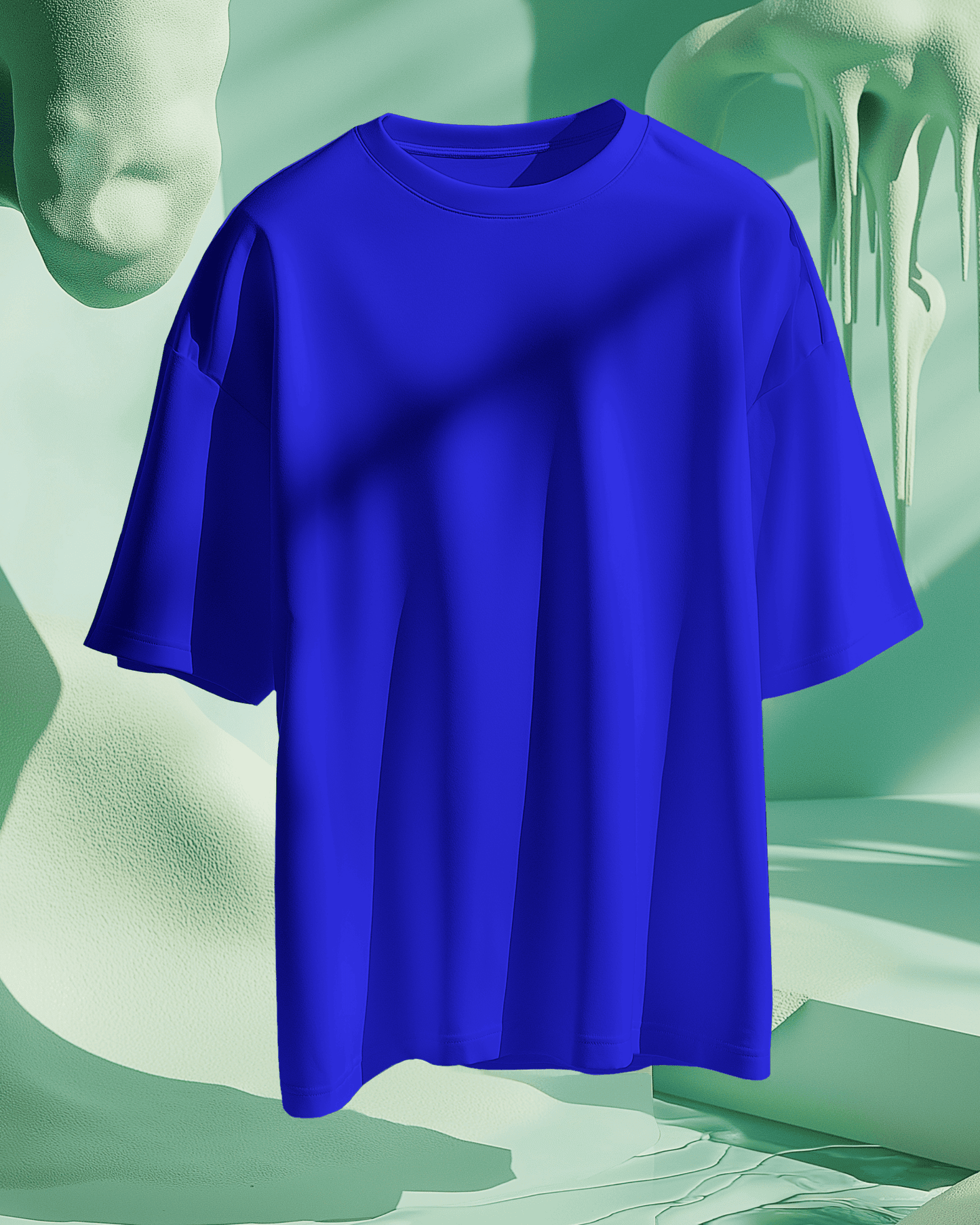 Royal Blue Premium Oversized T-Shirt