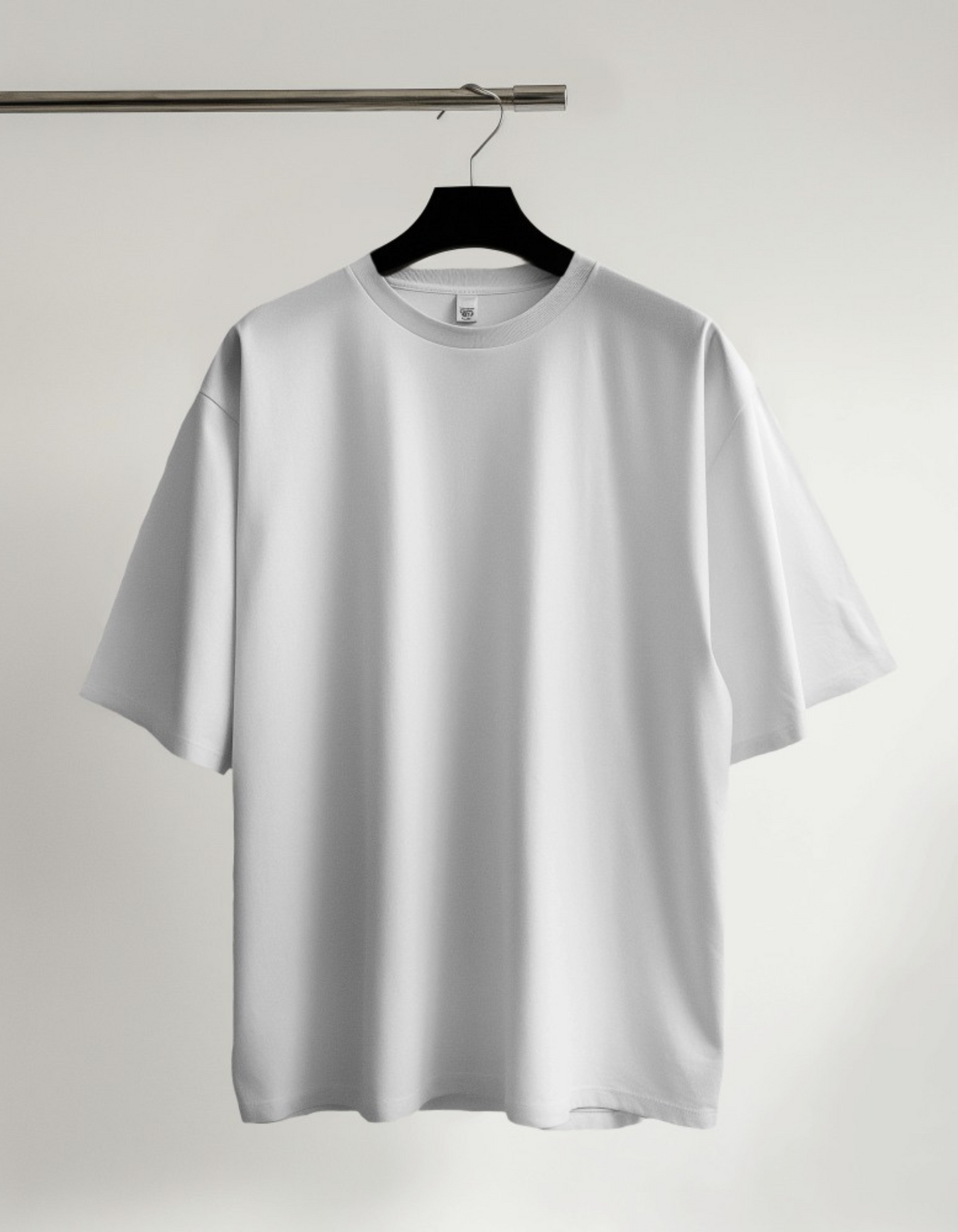 White Unisex Terry T-Shirt