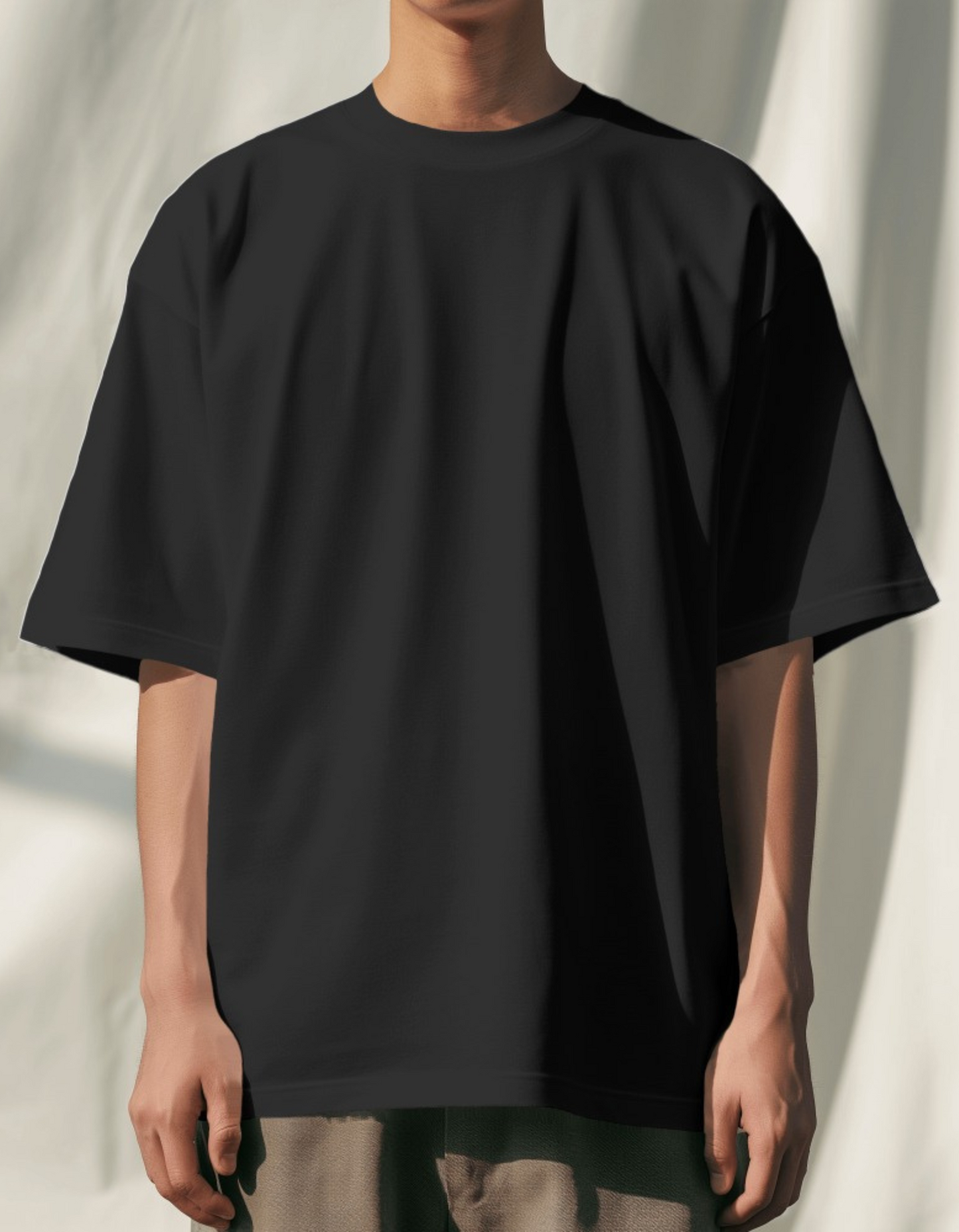 Black Unisex Terry T-Shirt