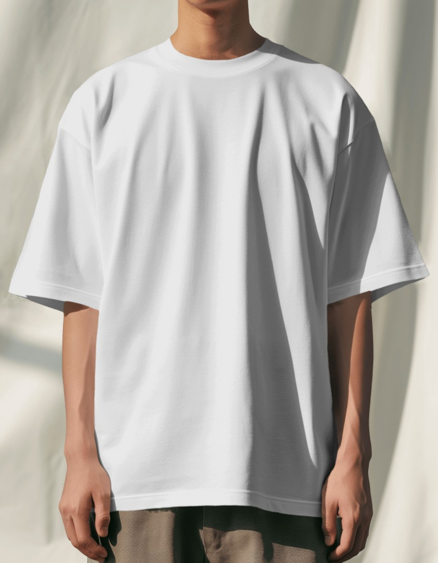 White Unisex Terry T-Shirt