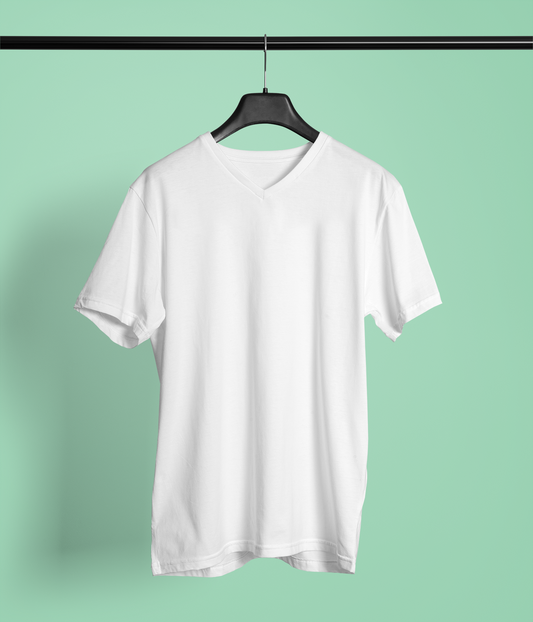 White VNeck T-Shirt