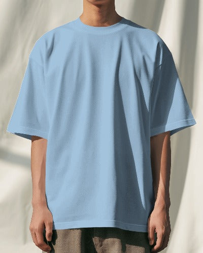 Baby Blue Unisex Terry T-Shirt