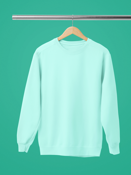 Men Mint Sweatshirt