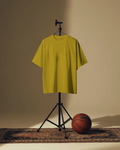 Mustard Yellow Oversized Solid Tees