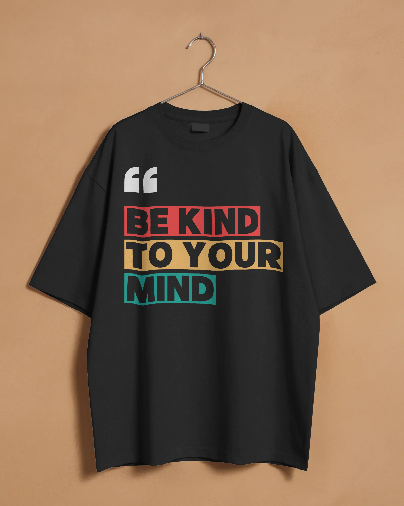 Be Kind Printed Oversized Tees