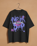 Never Stop Dreaming Printed Oversized (Solid)