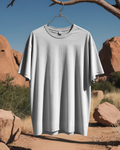 White Oversized Classic Tees