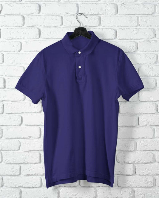 Men's Navy Blue Color POLO Half Sleeves